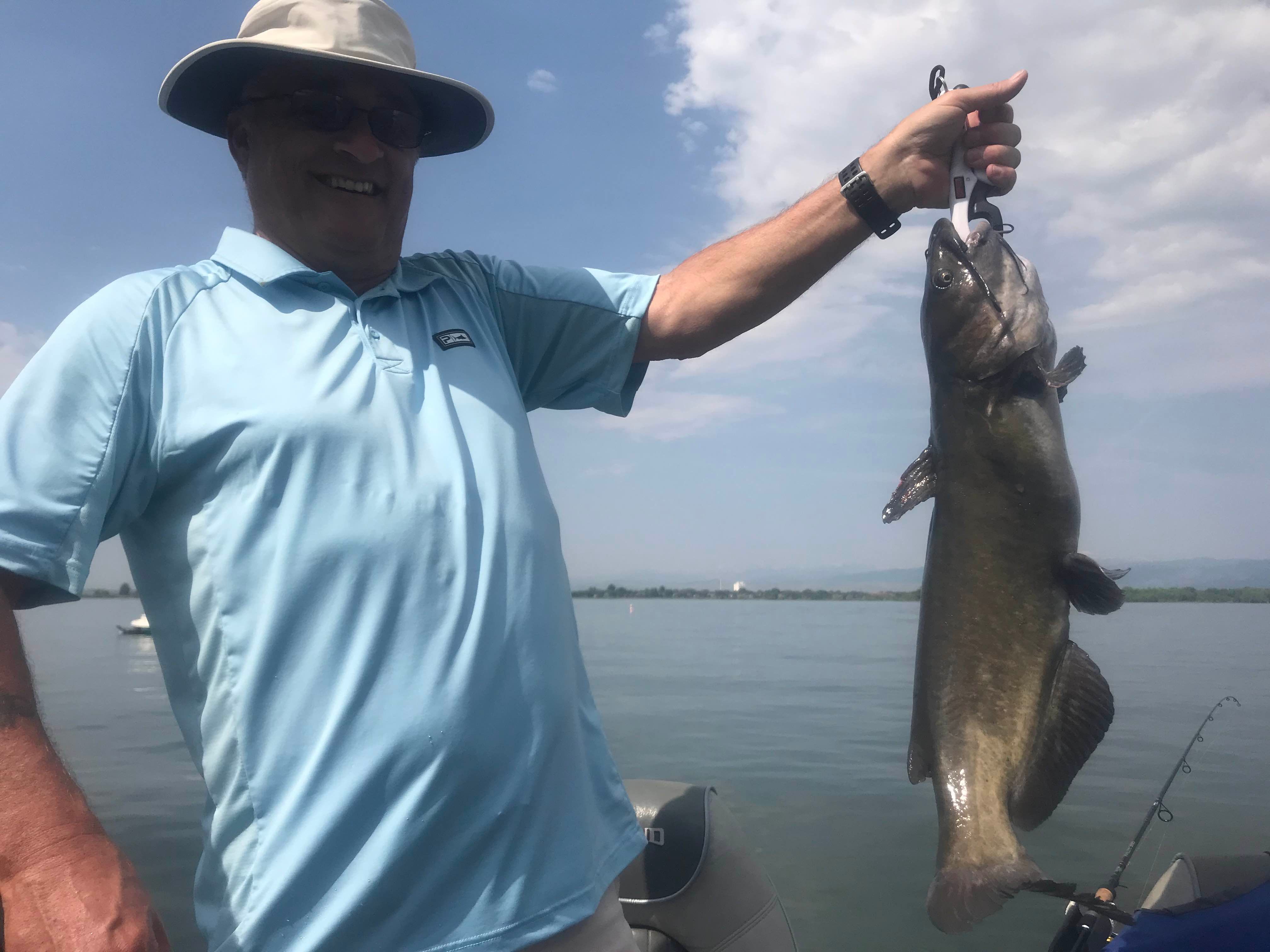 Client With Colorado Catfish 